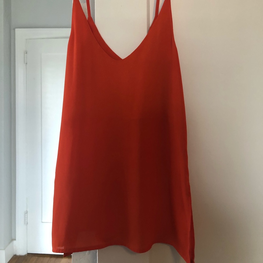 Orange tank
